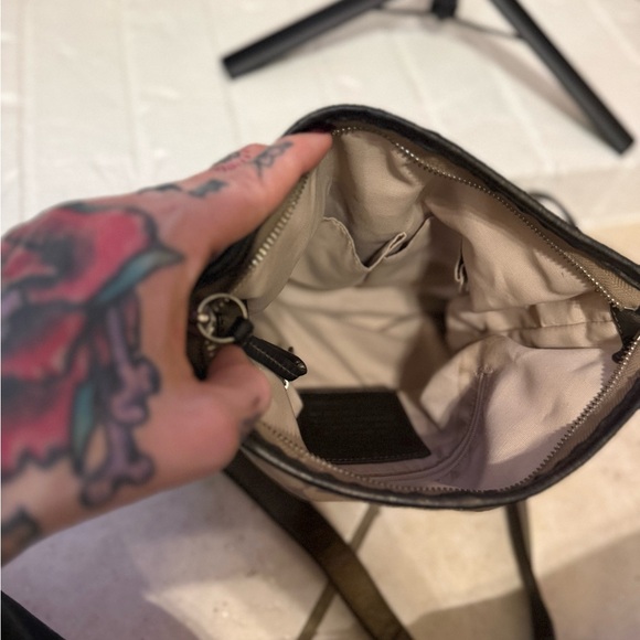 Vintage Signature Coach Brown Crossbody Shoulder Bag - Picture 7 of 7